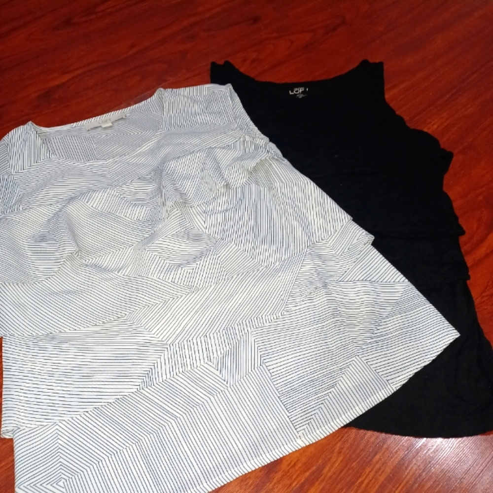 5 For 25 sleeveless LOFT shirts
